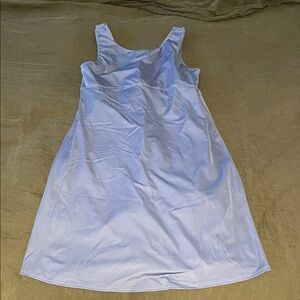 Chic Periwinkle Sleeveless Dress with Shorts